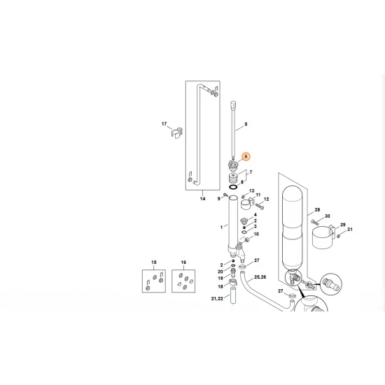 STIHL   Pokrywa pompy 4247 705 2001
